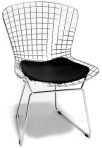 Italian artist and furniture designer, Harry Bertoia, was thirty-seven years old when he designed the patented Diamond chair for Knoll in 1952.